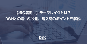 【初心者向け】データレイクとは?DWHとの違いや役割、導入時のポイントを解説